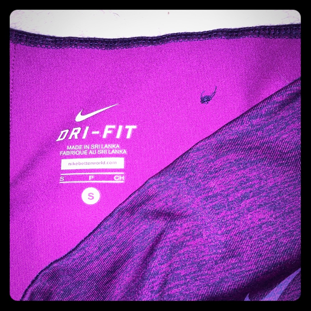 Nike dry fit cropped workout pants